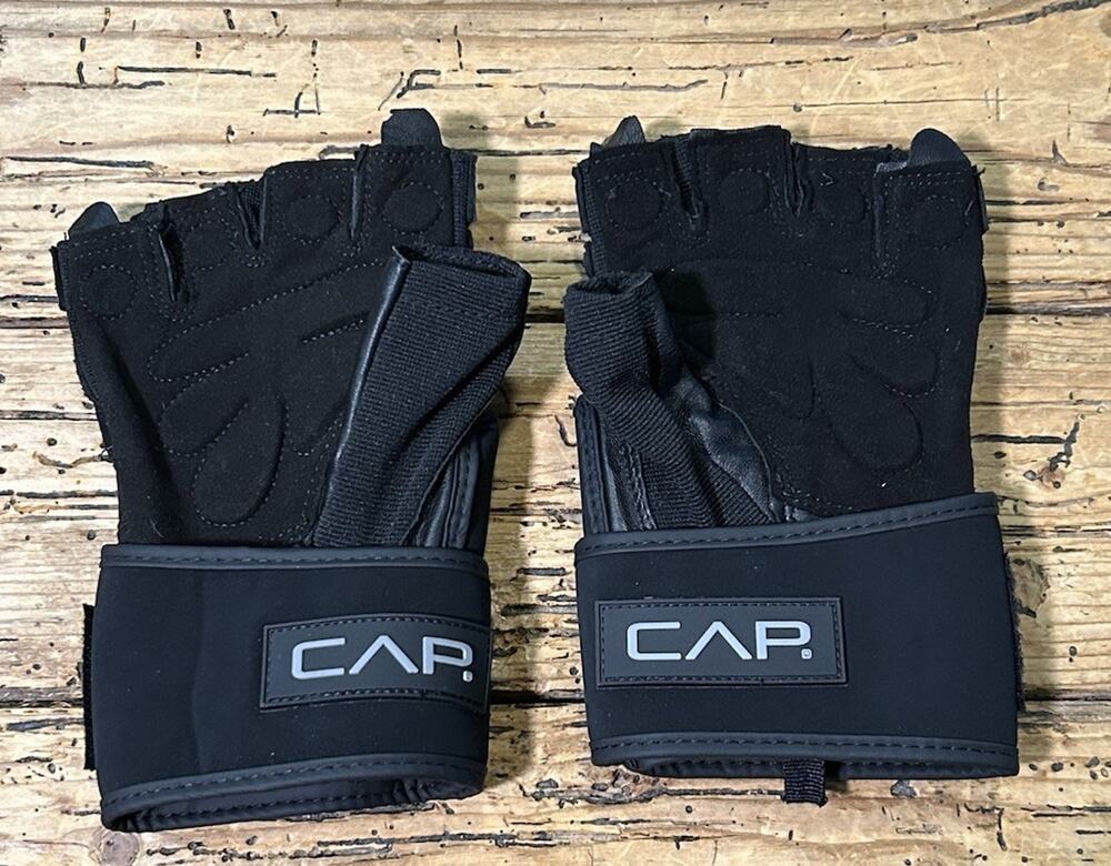 CAP Elite Wrist Wrap Gloves - Weightlifting Gloves - Black - XS/S